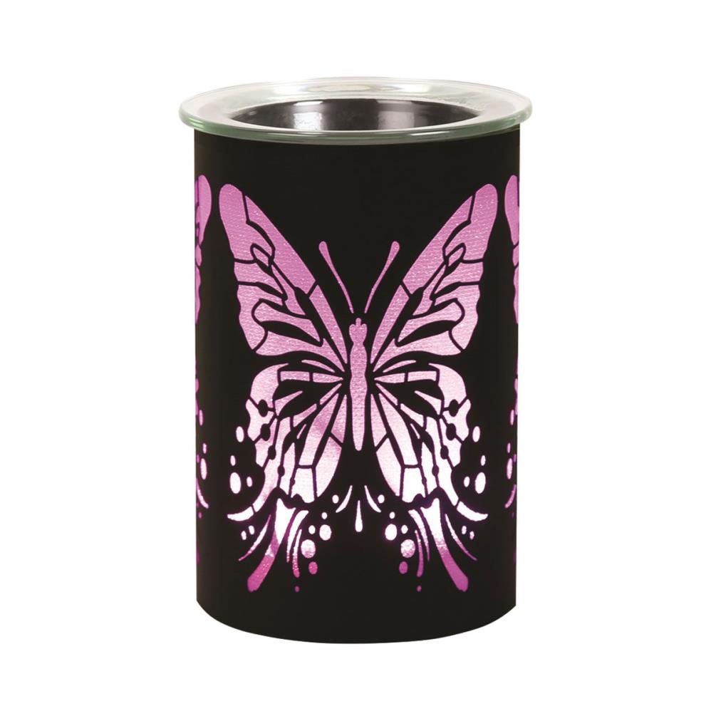 Aroma Black Butterfly Colour Changing Electric Wax Melt Warmer Extra Image 2